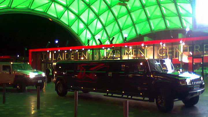 Stretch Hummer Limousine – Adelaide Entertainment Centre Stretch Hummer Limousine - Adelaide Entertainment Centre